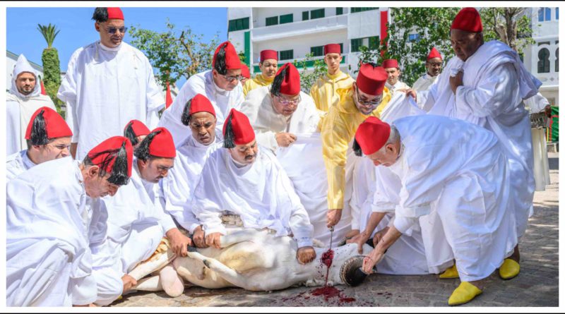 Aïd Al-Adha Maroc roi Mohammed 6 sacrifice