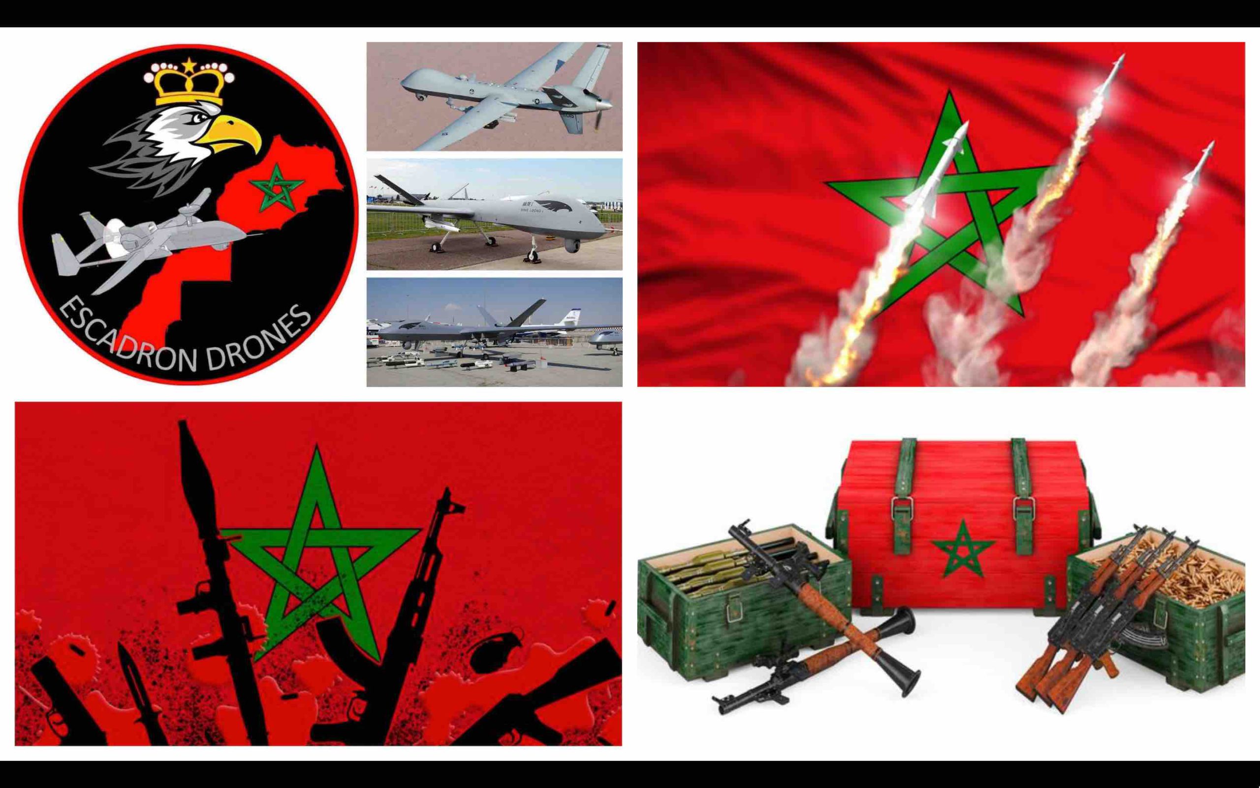 Industrie militaire Maroc armée marocaine armes munitions drones missiles