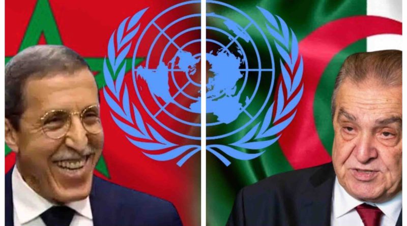 Maroc Algérie Amar Bendjama Omar Hilale Morocco Algeria