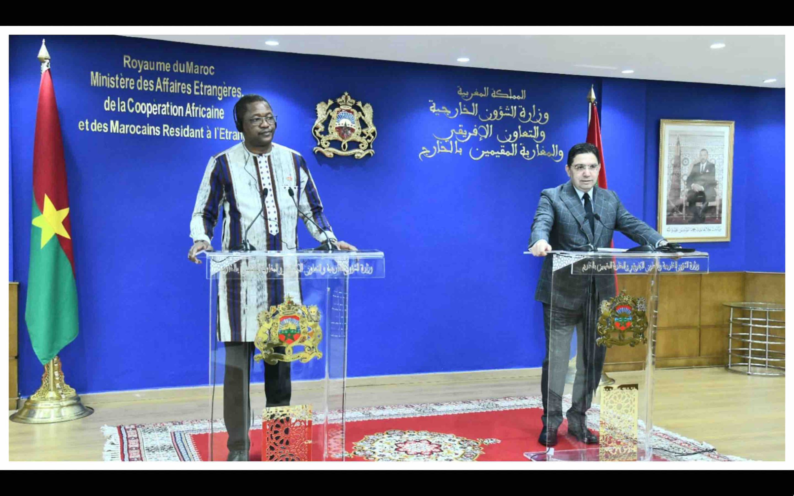 Maroc Burkina Faso Nasser Bourita Karamoko Jean Marie Traoré