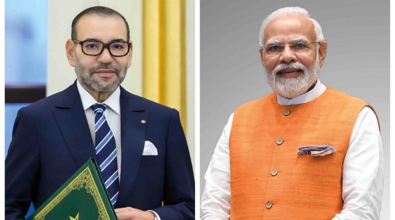 roi Maroc Mohammed 6 Narendra Modī premier ministre Inde