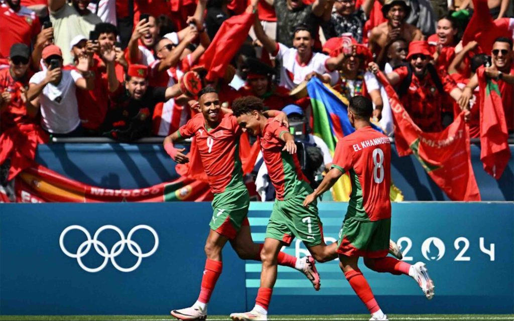 JO Paris 2024 Maroc Argentine football Morocco Argentina 2 - 1