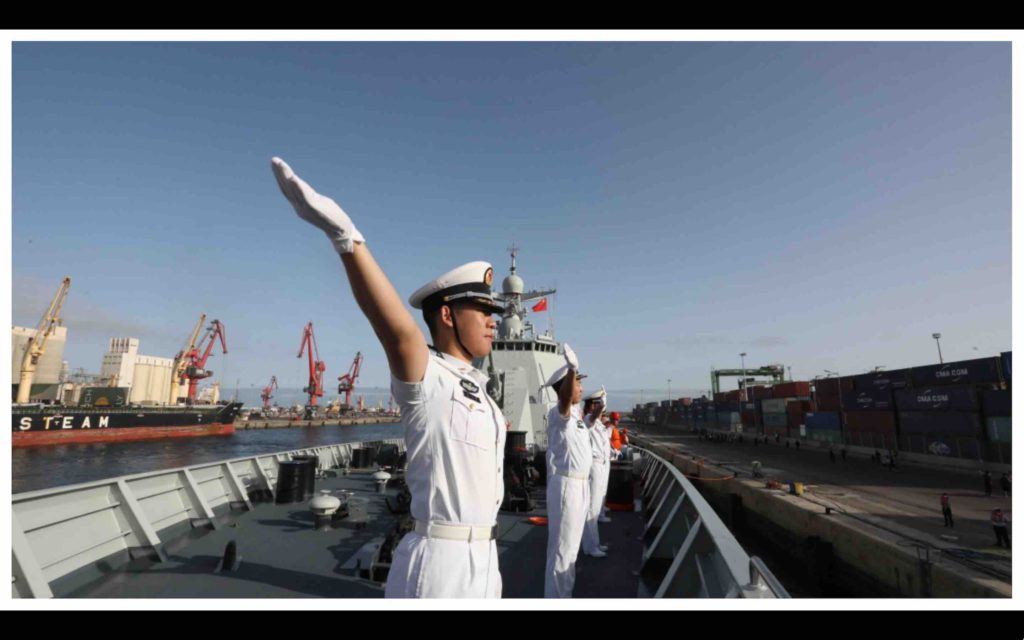 Maroc navires de guerre chinois escale technique port Casablanca