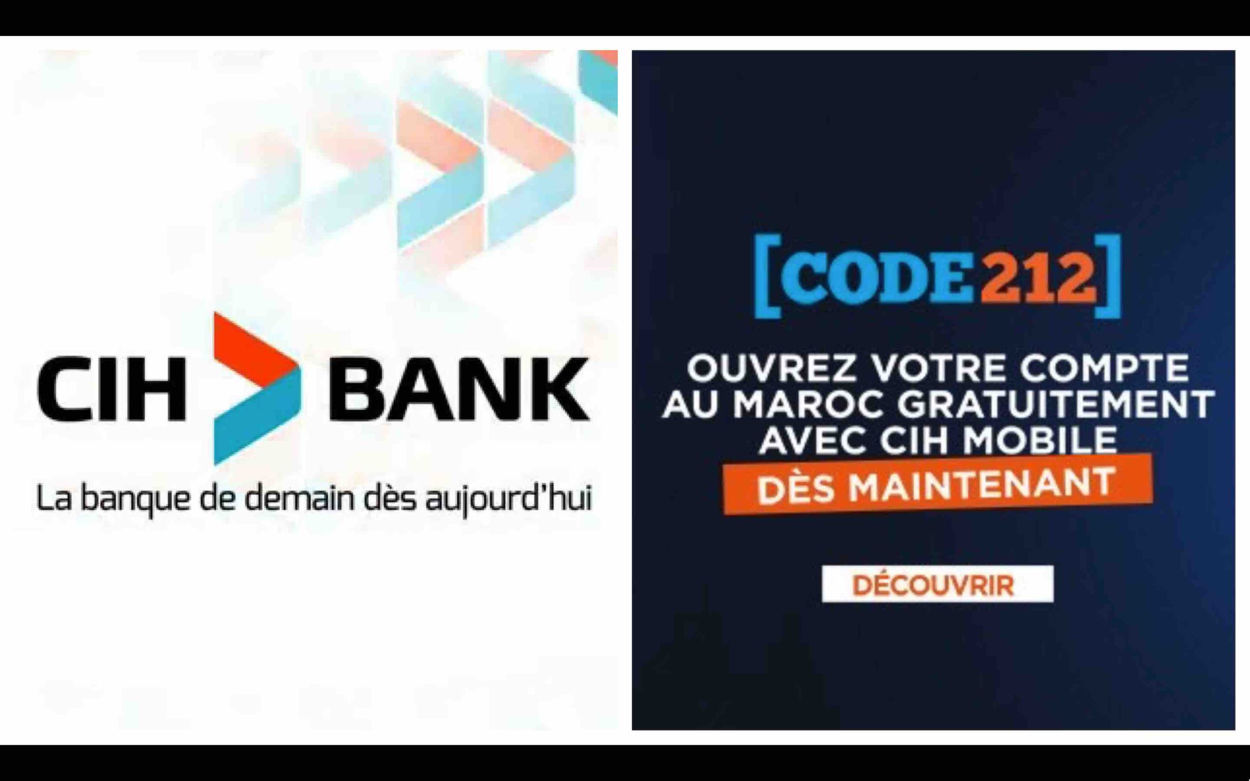 CIH Bank banque Maroc Code 212 Morocco