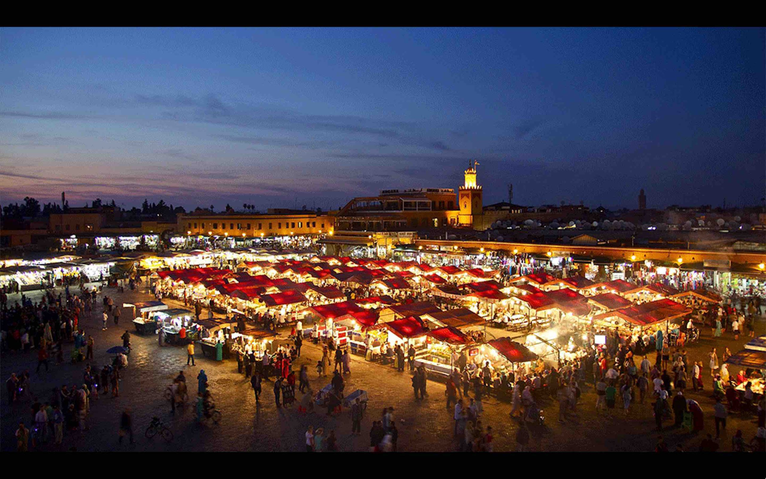 place Jemaâ El Fna Marrakech Maroc