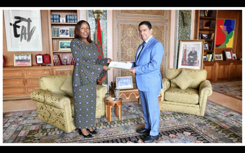 Kenya Maroc Jessica Muthoni Gakinya Nasser Bourita Morocco