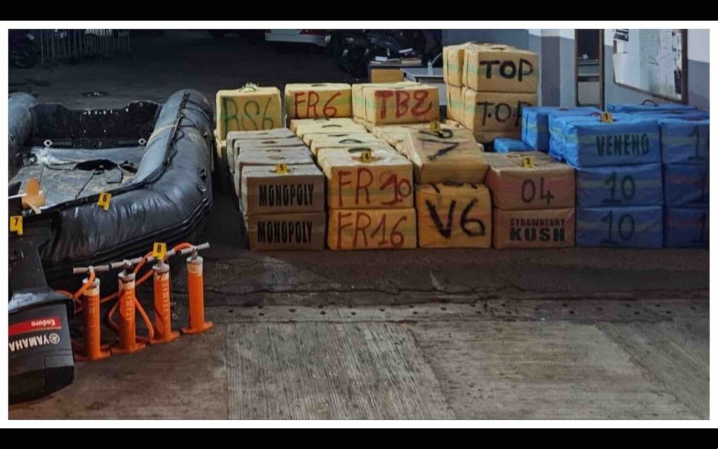 Maroc Oualidia : saisie de trois (3) tonnes de résine de cannabis 3000 kilos