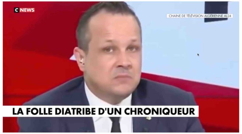 (Vidéo) CNews - virulente diatribe de Marc Menent contre Mehdi Ghezzar