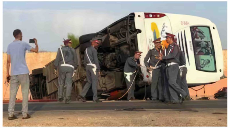 camion remorque accident Maroc