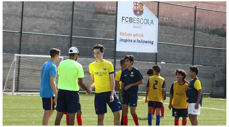 Le FC Barcelone ouvre une nouvelle école de football à Casablanca