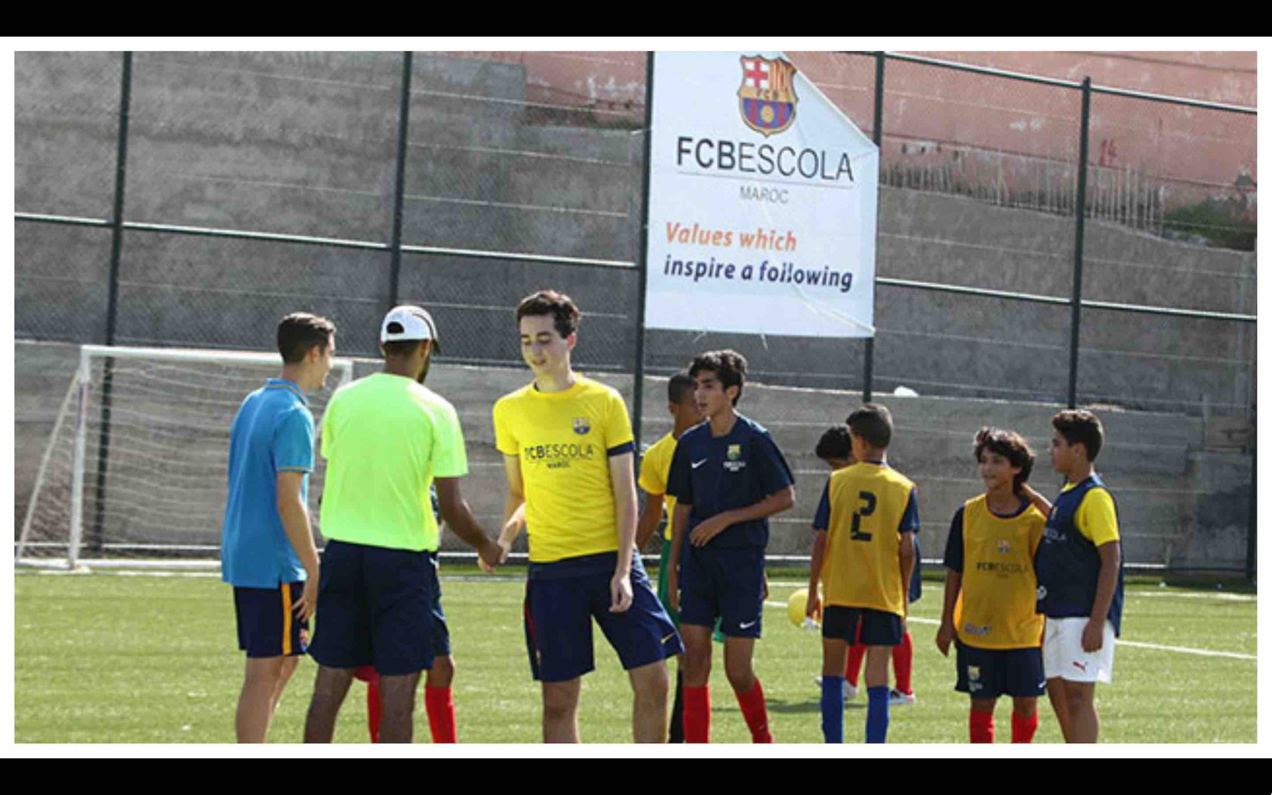 Le FC Barcelone ouvre une nouvelle école de football à Casablanca