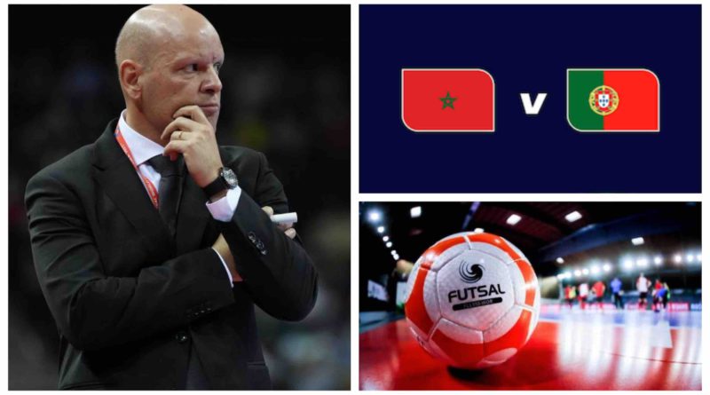 Coupe du monde Futsal 2024 Jorge Gomes Braz coach Portugal Maroc Morocco