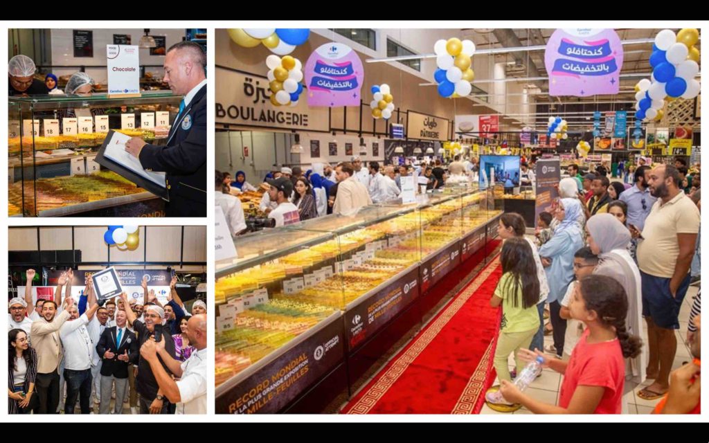 Maroc Label Vie Carrefour Temara Guinness mille-feuilles