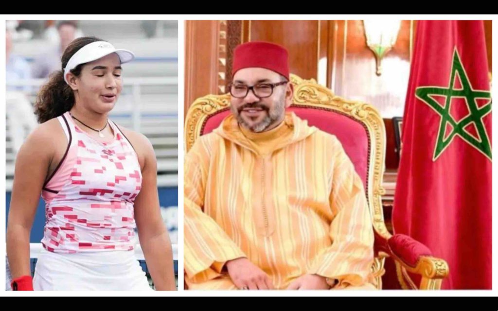 Maroc tennis roi Mohammed 6 Malak El Allami Morocco