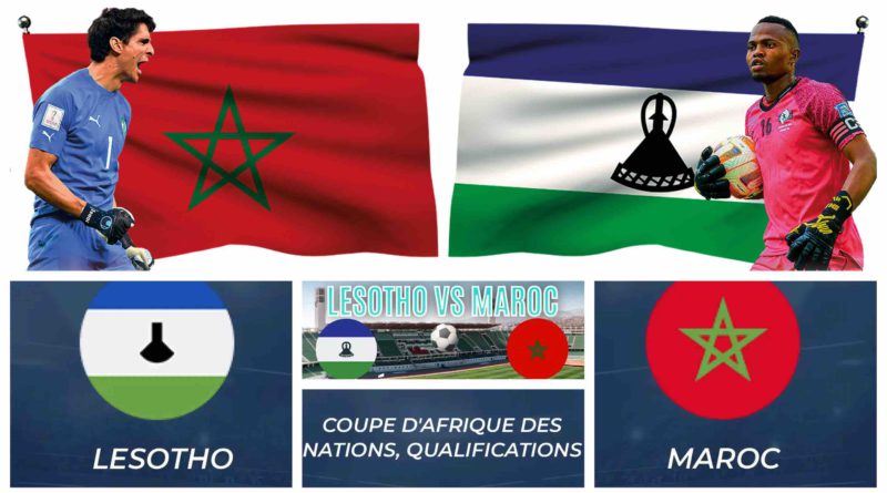 Maroc vs Lesotho Morocco CAN 2025