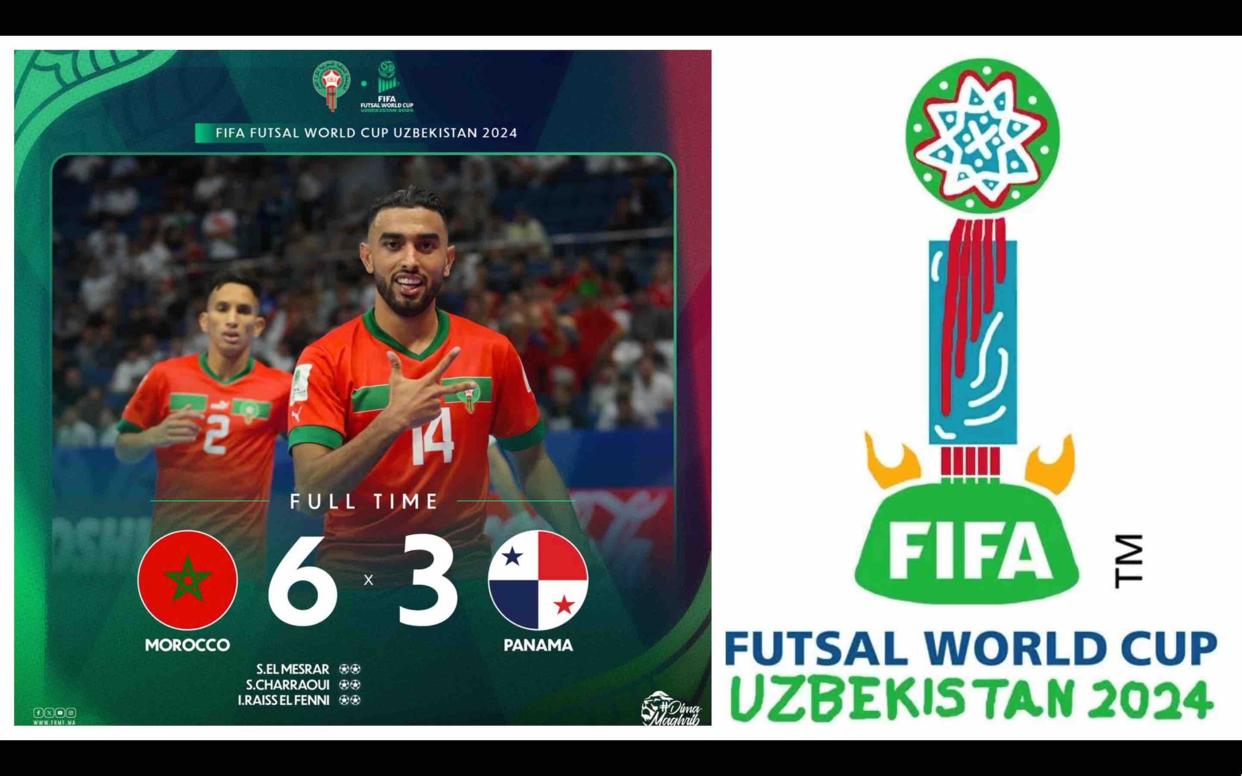 Coupe du monde de futsal World Cup mondial 2024 Maroc Panama Morocco