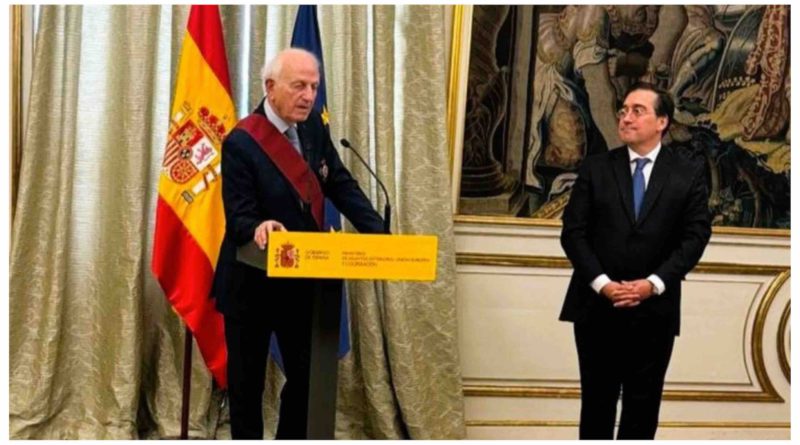 Espagne : André Azoulay reçoit la Grande croix de l’ordre d’Alphonse X le sage