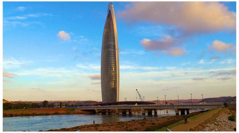 Maroc Tour Mohammed 6 Rabat Morocco tower