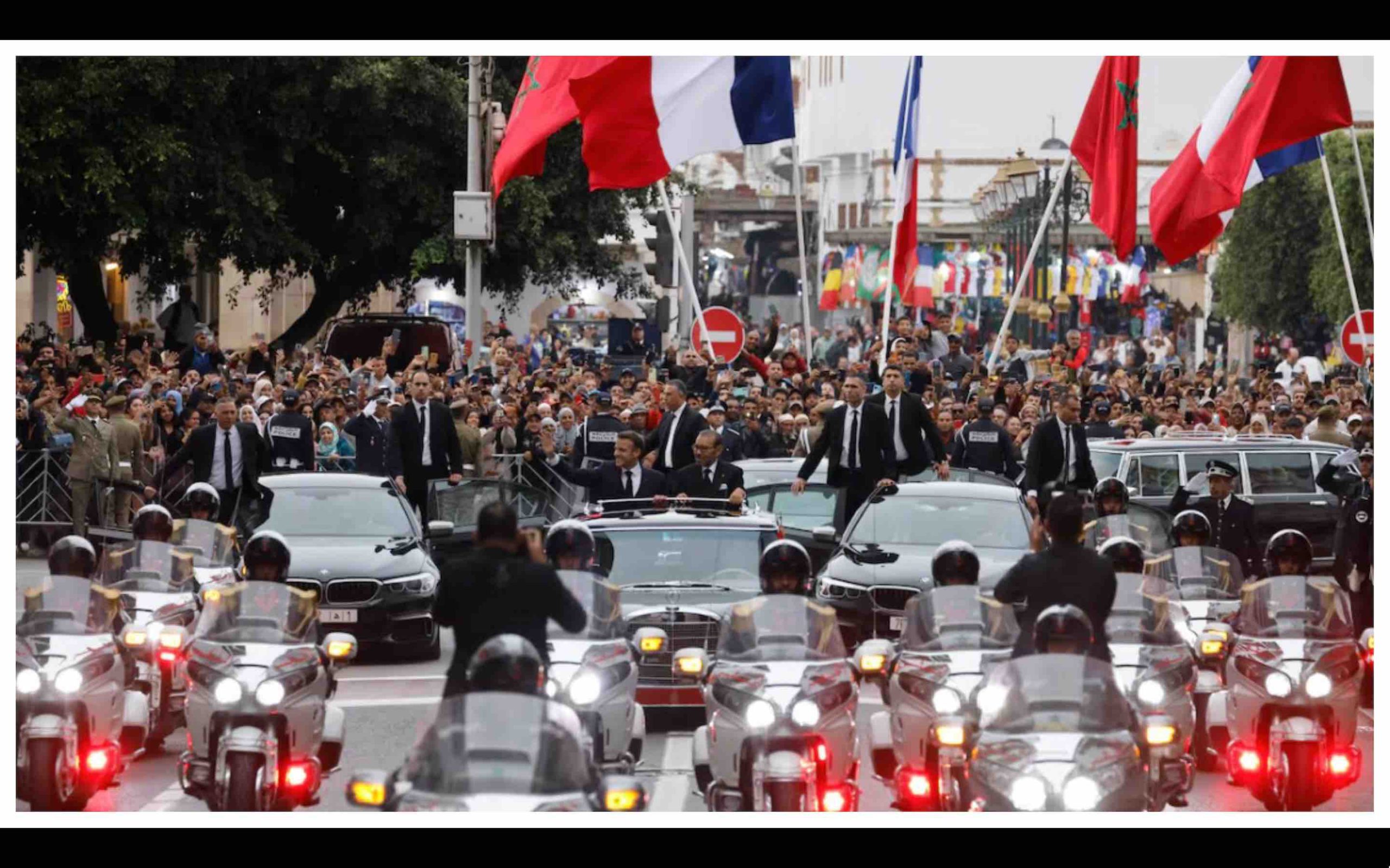 Emmanuel Macron Maroc Morocco