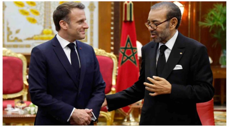 Maroc France Roi Mohammed 6 Emmanuel Macron