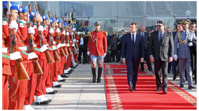 Maroc France roi Mohammed 6 president Emmanuel Macron