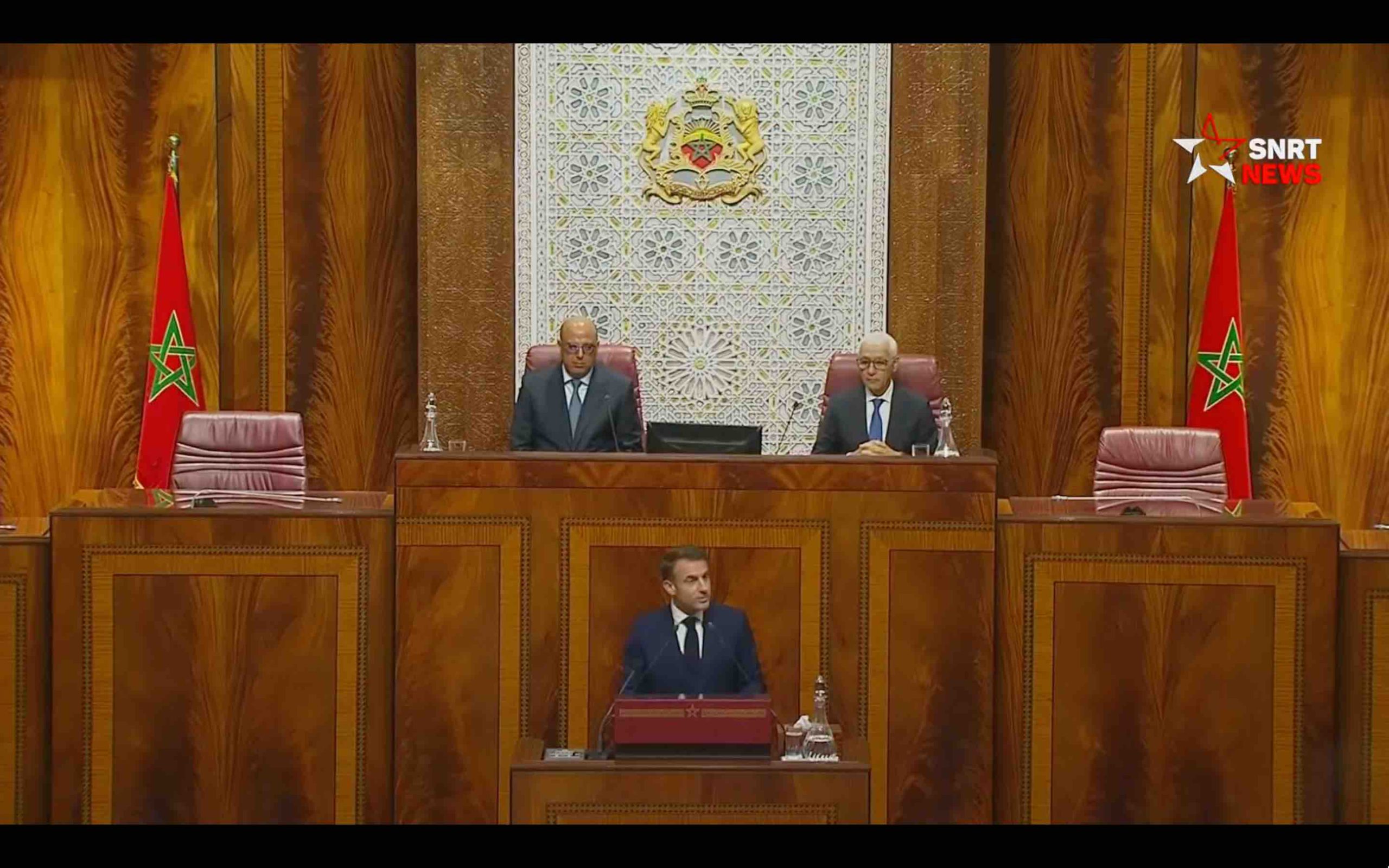 (Vidéo) Maroc - discours Emmanuel Macron Parlement marocain