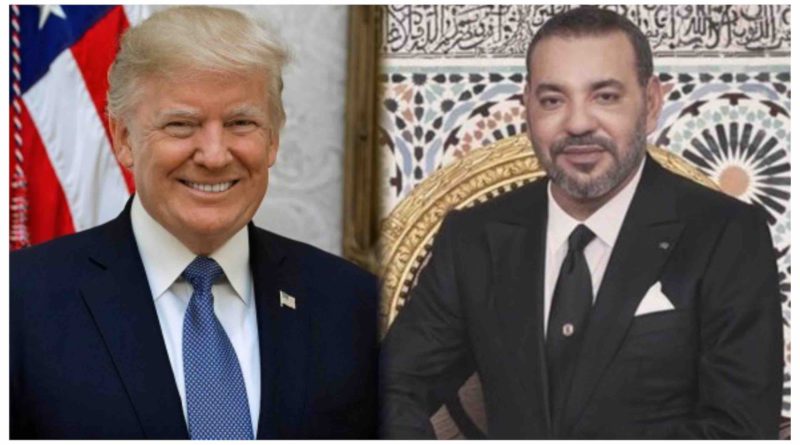 Donald Trump roi Mohammed 6 Maroc Morocco USA