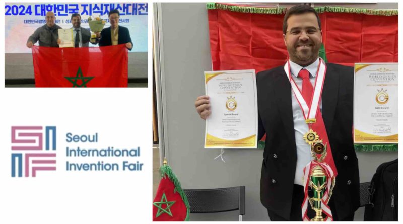 Le Marocain Fouad Faqiri remporte la médaille d’or au Salon international des inventions de Séoul