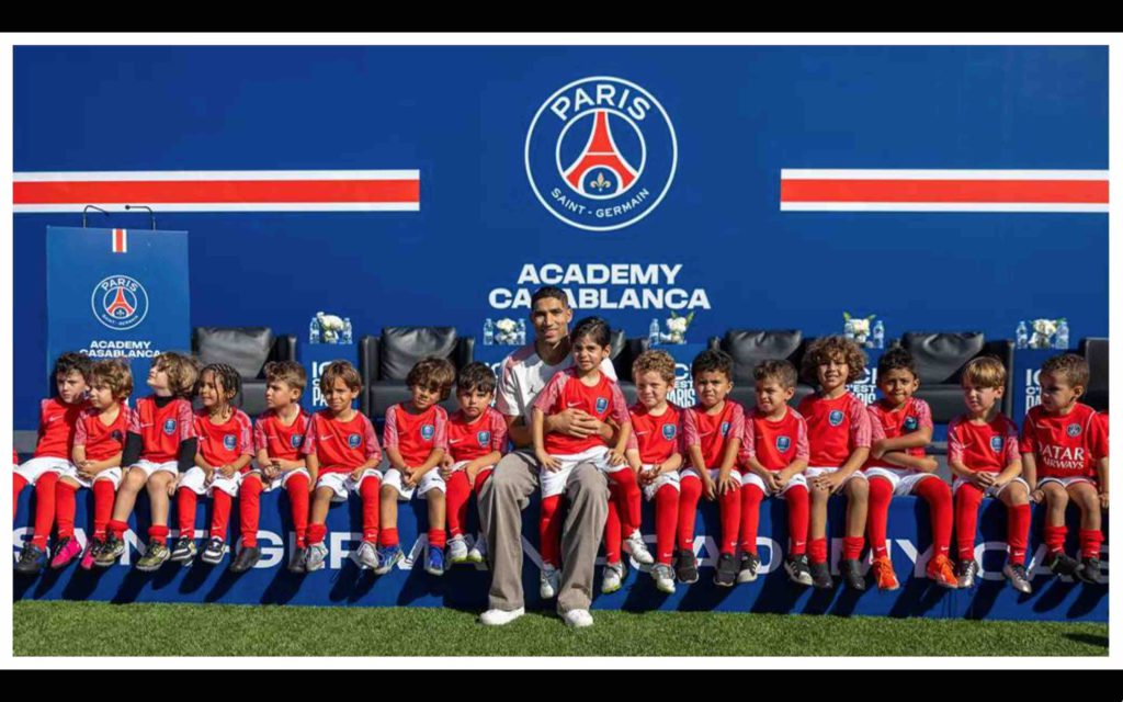 Maroc Casablanca Achraf Hakimi académie PSG Paris Saint-Germain