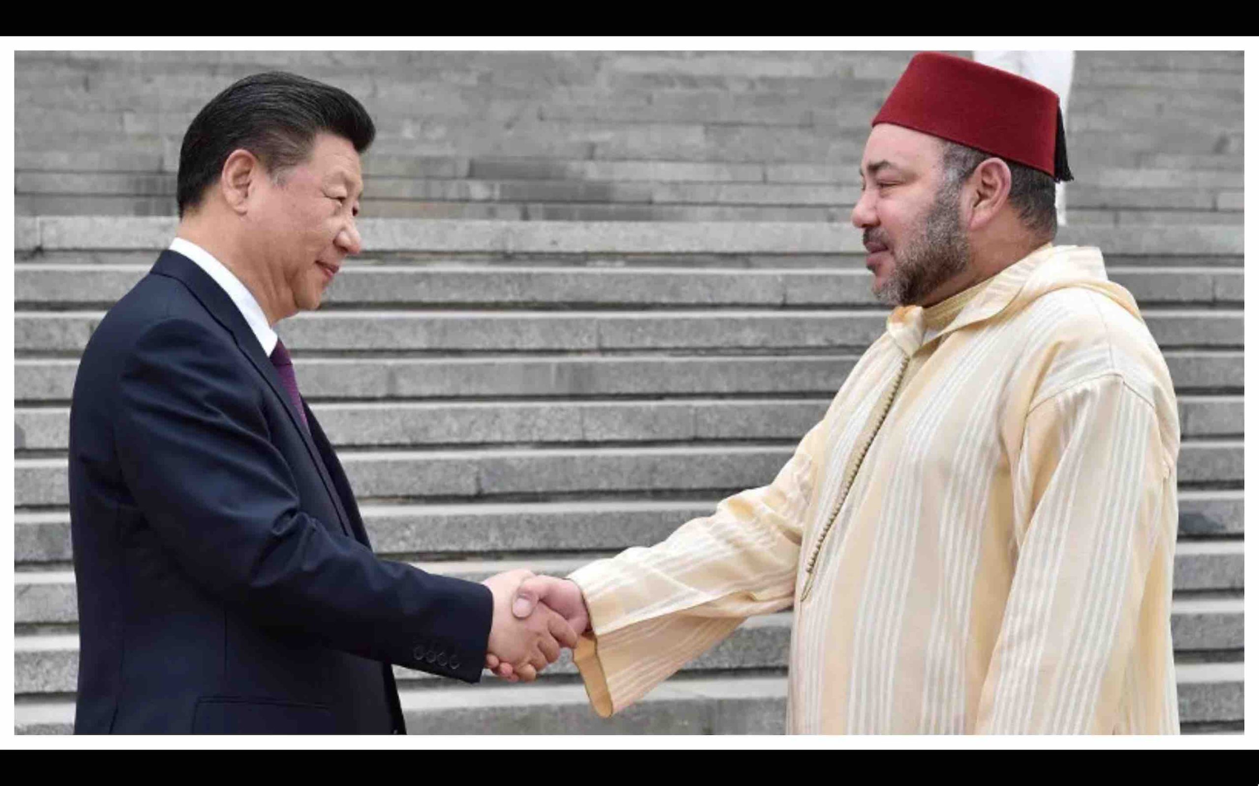 Maroc Chine Morocco China Xi Jinping Roi Mohammed 6