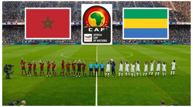 Match Maroc vs Gabon foot football CAN Morocco 2025