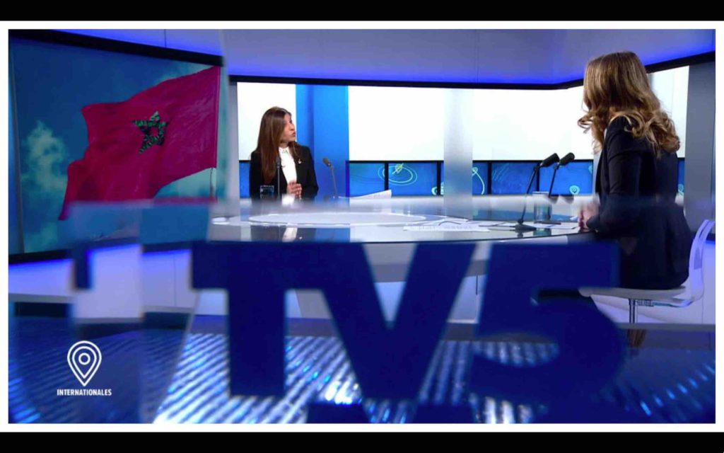 Samira Sitaïl ambassadrice Maroc France TV5MONDE Info TV5 monde