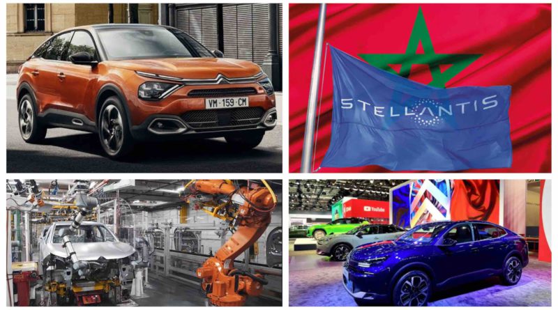 Stellantis Citroën usine Kénitra Maroc Morocco