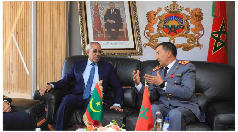 Coopération militaire Maroc Mauritanie entretien Mohammed Berrid Hanena Ould Sidi