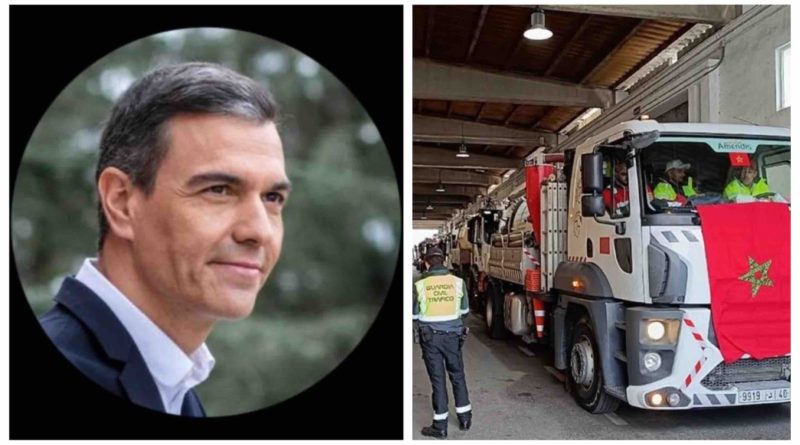 Inondations en Espagne Pedro Sánchez remercie le Maroc pour son soutien à Valence (24 camions autopompes aspirants et 70 opérateurs)