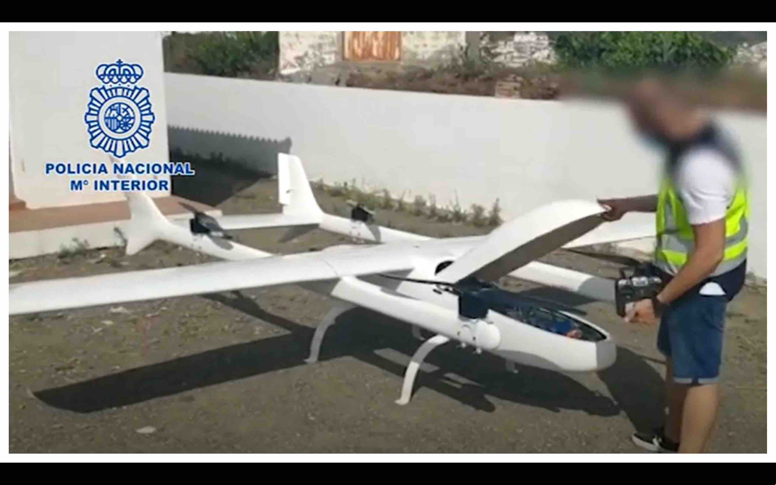 Maroc Espagne drone trafic transport drogue