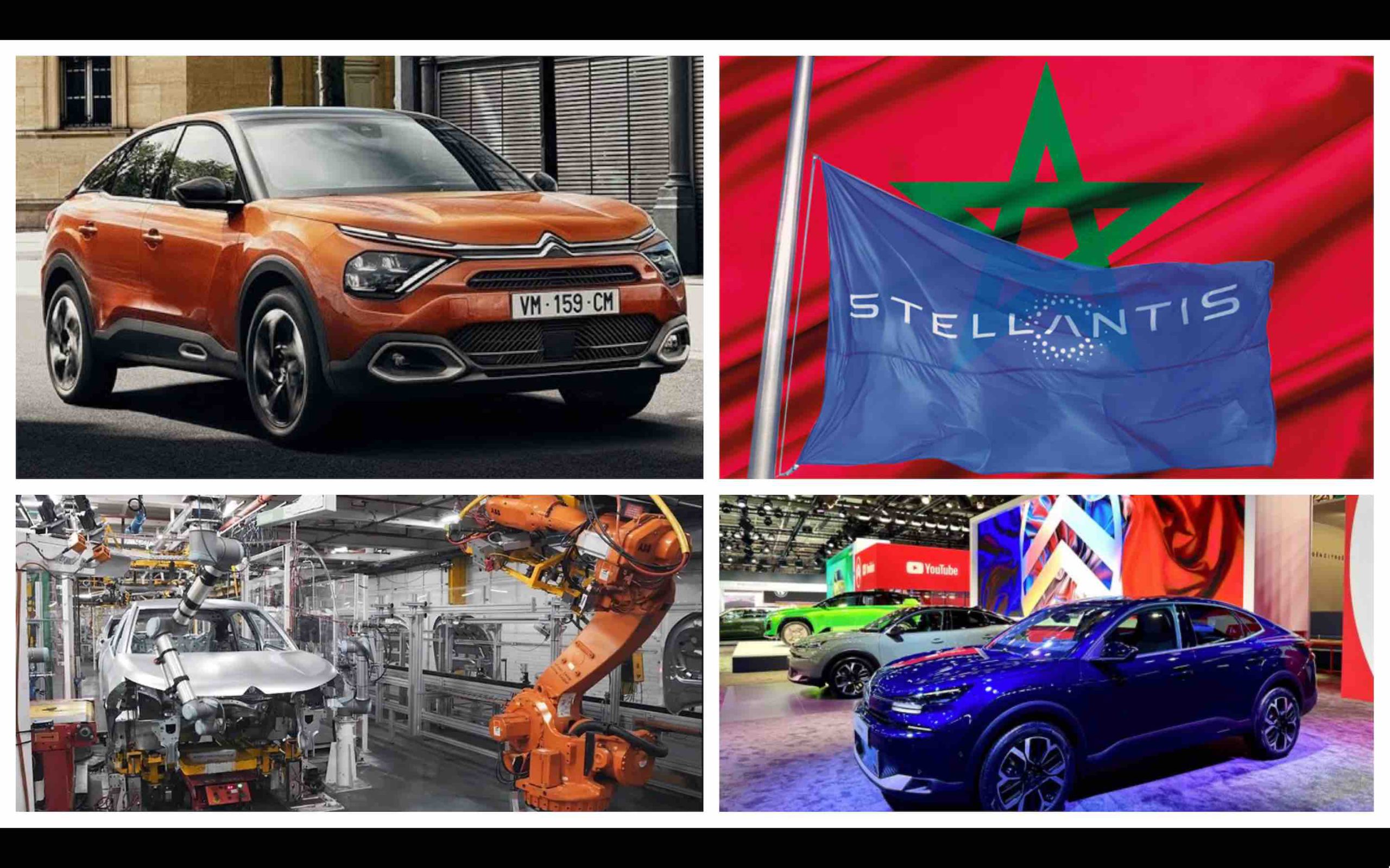 Stellantis Citroën usine Kénitra Maroc Morocco