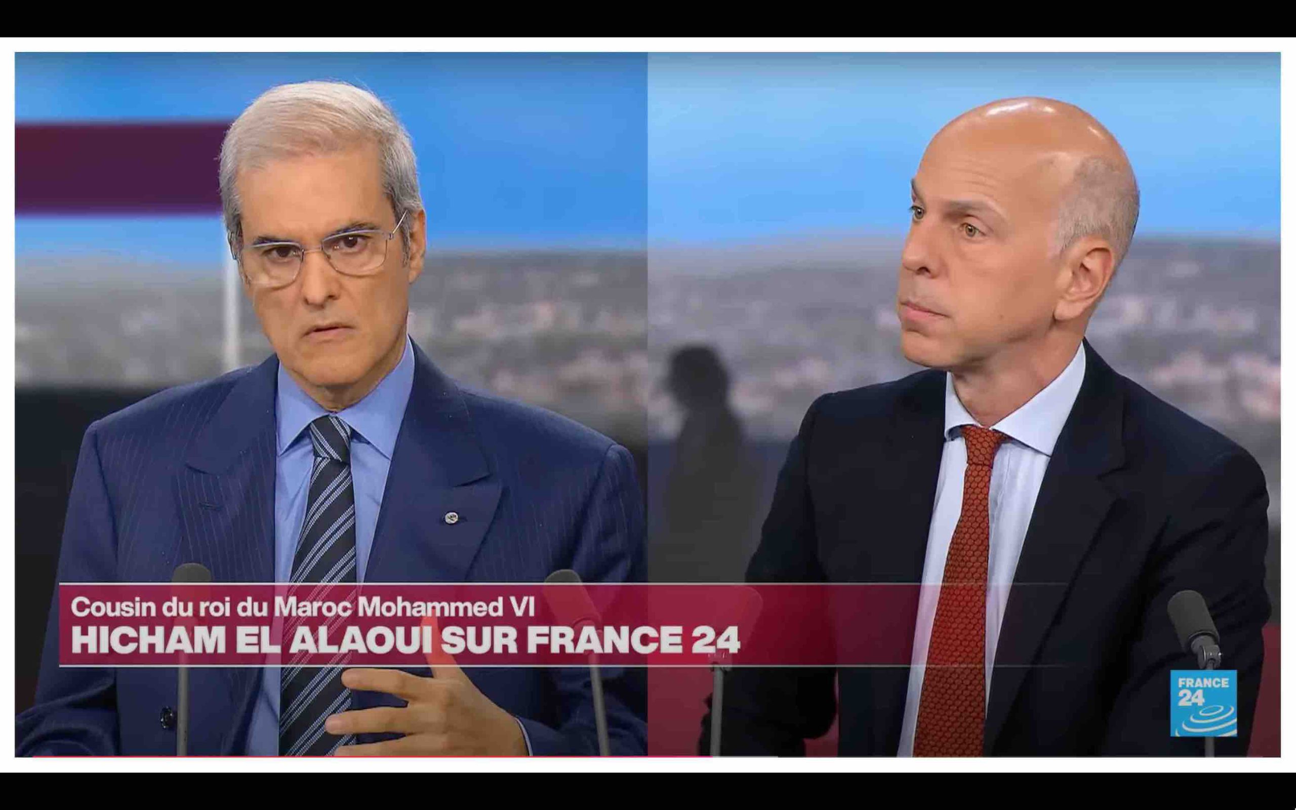 (Vidéo) Interview Moulay Hicham cousin roi Mohammed 6 France 24