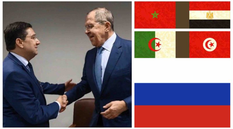 zone de libre échange Russie Afrique du nord Égypte Maroc Tunisie Algérie