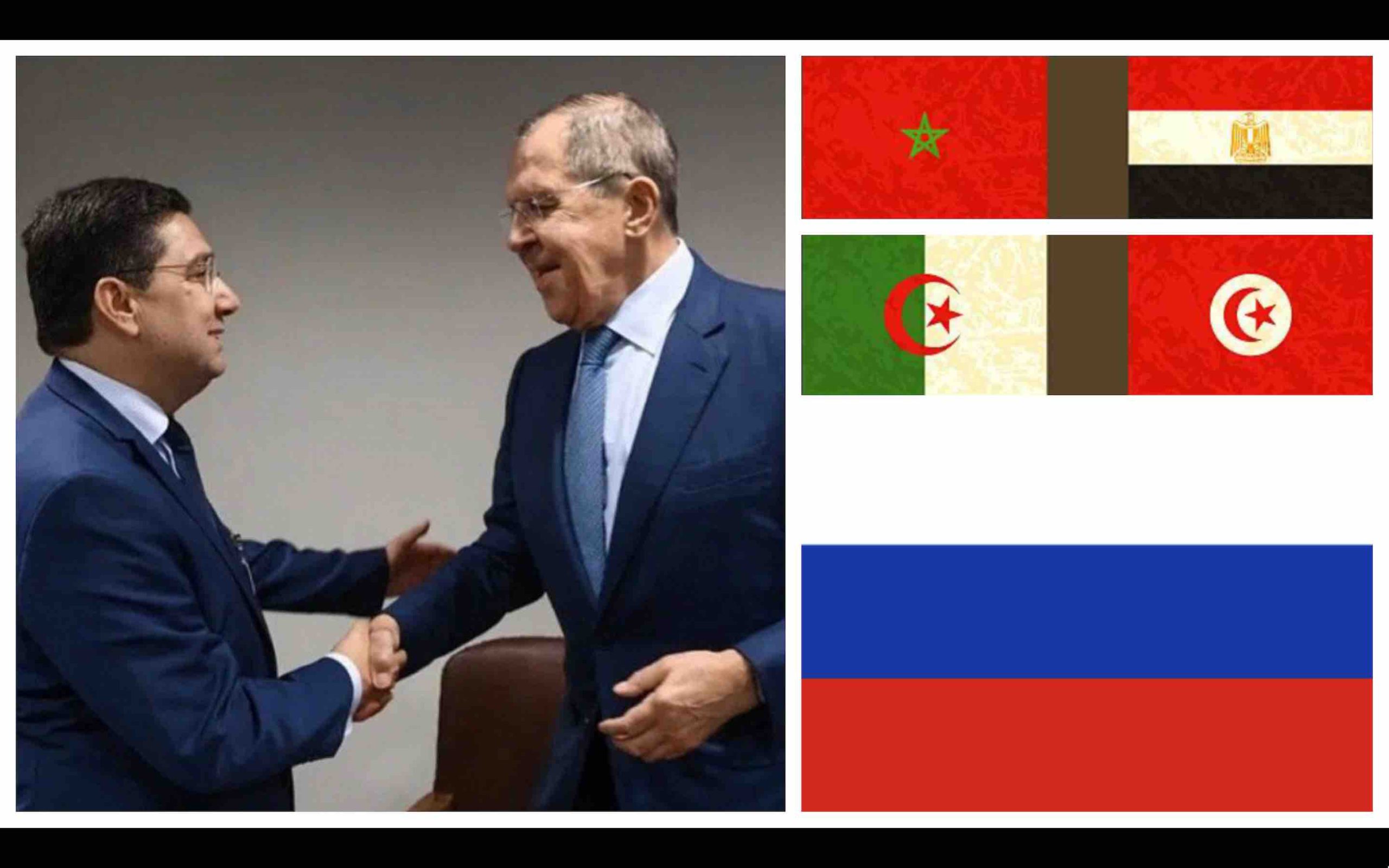 zone de libre échange Russie Afrique du nord Égypte Maroc Tunisie Algérie