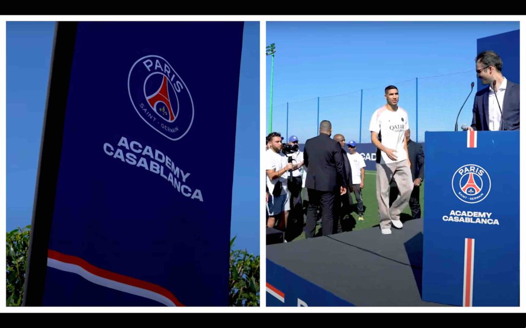 PSG Academy Maroc Achraf Hakimi