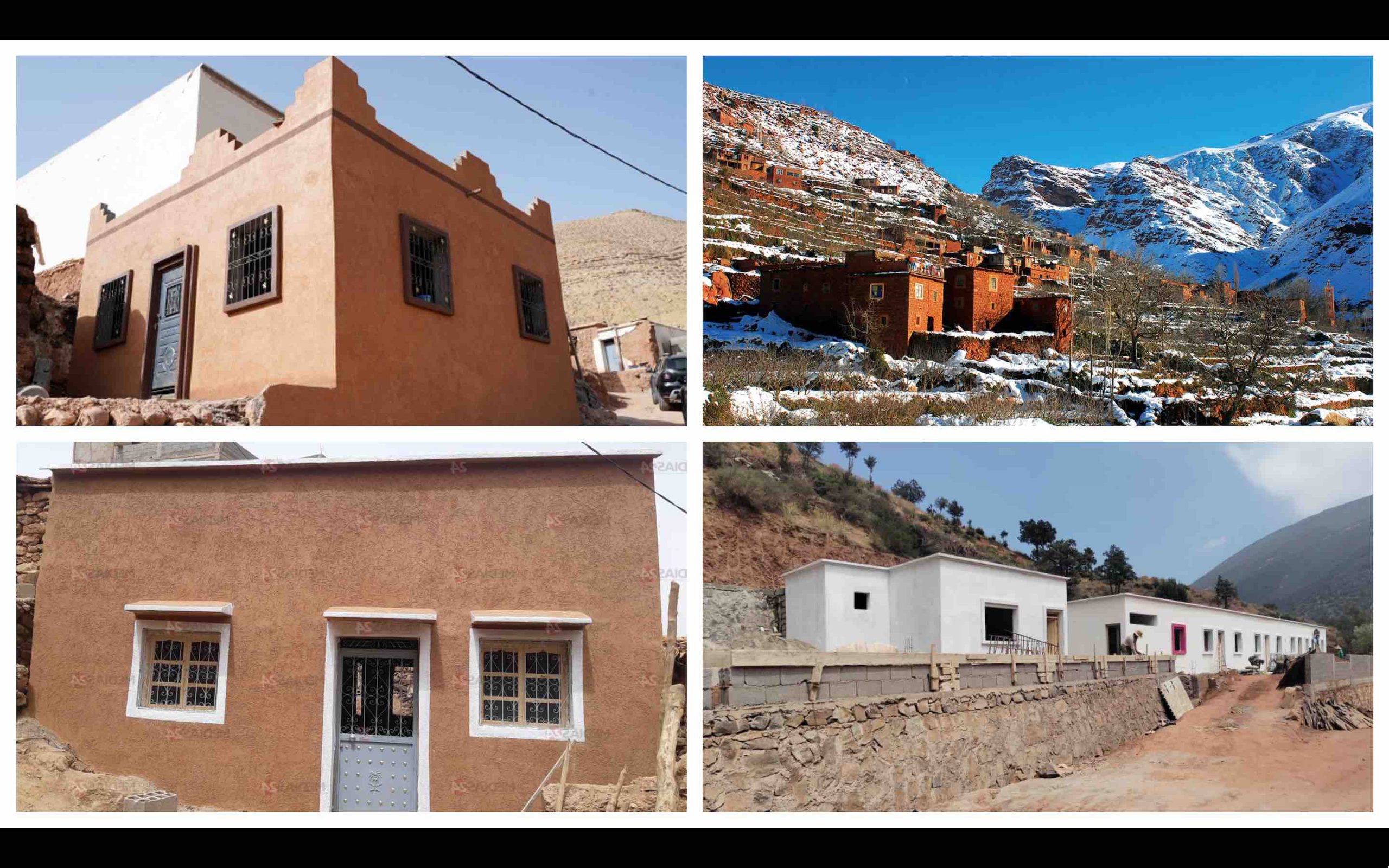 Maroc reconstruction Al Haouz