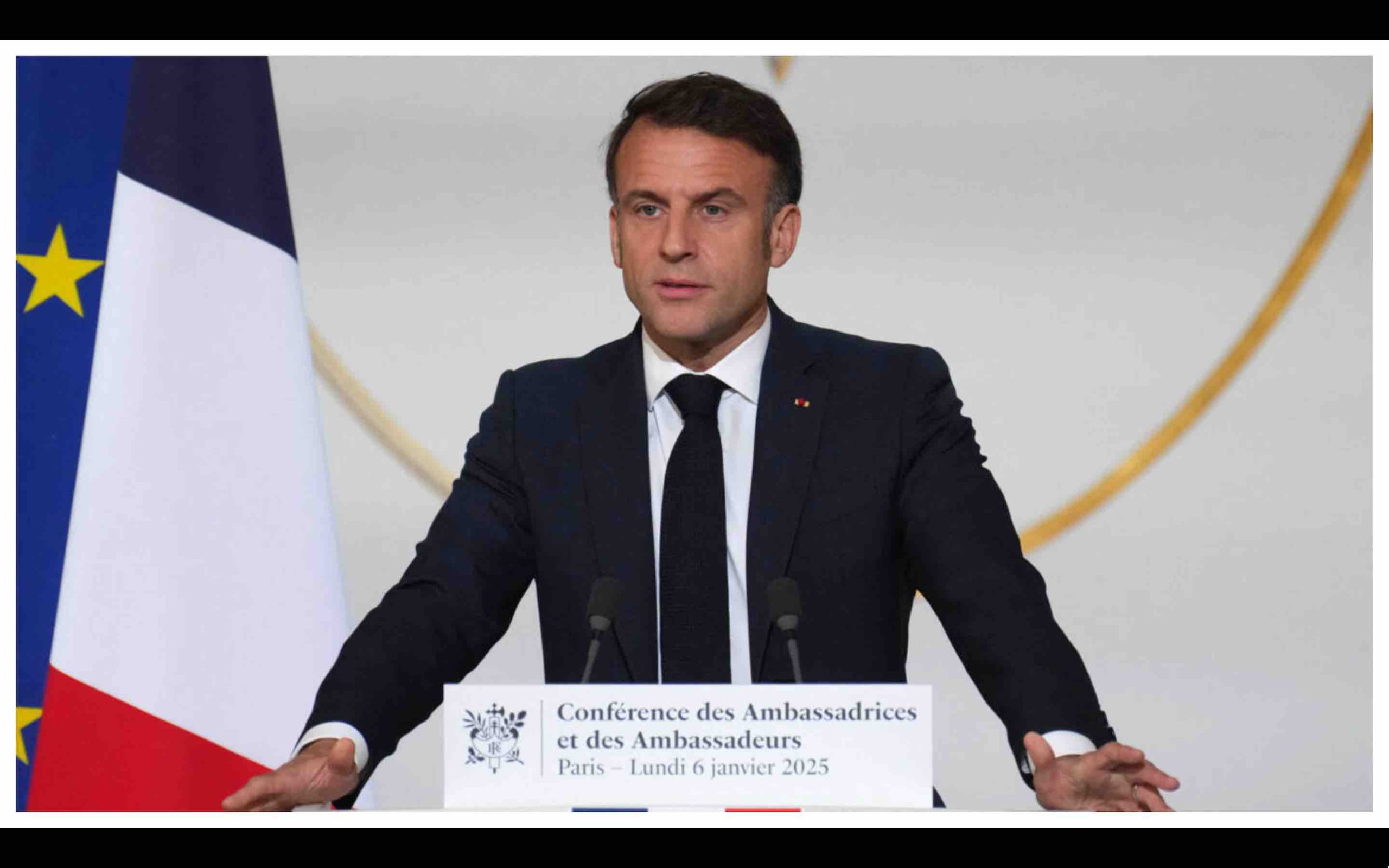 Emmanuel Macron Maroc Algérie conférence ambassadrices ambassadeurs