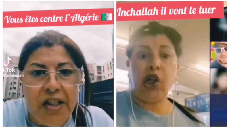 (Vidéo) France: elle menace des algériens de mort et de viol Algérie Algeria