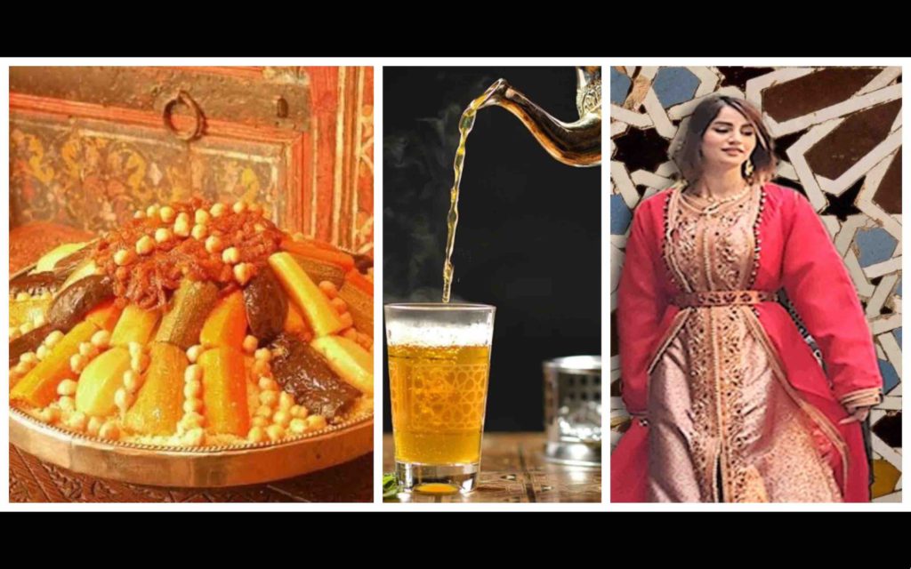 Maroc couscous caftan zellige the à la menthe