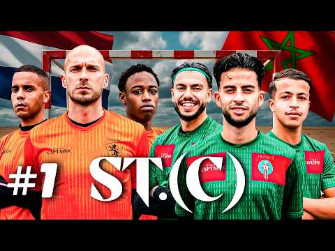 MAROC vs PAYS-BAS Ligue des capitaines de rue