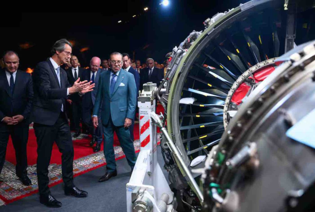 Le Roi Mohammed VI lance à Nouaceur le complexe industriel de moteurs d’avions du groupe Safran, un projet stratégique pour l’aéronautique marocaine