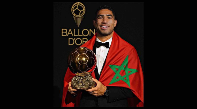 Achraf Hakimi d’Or africain