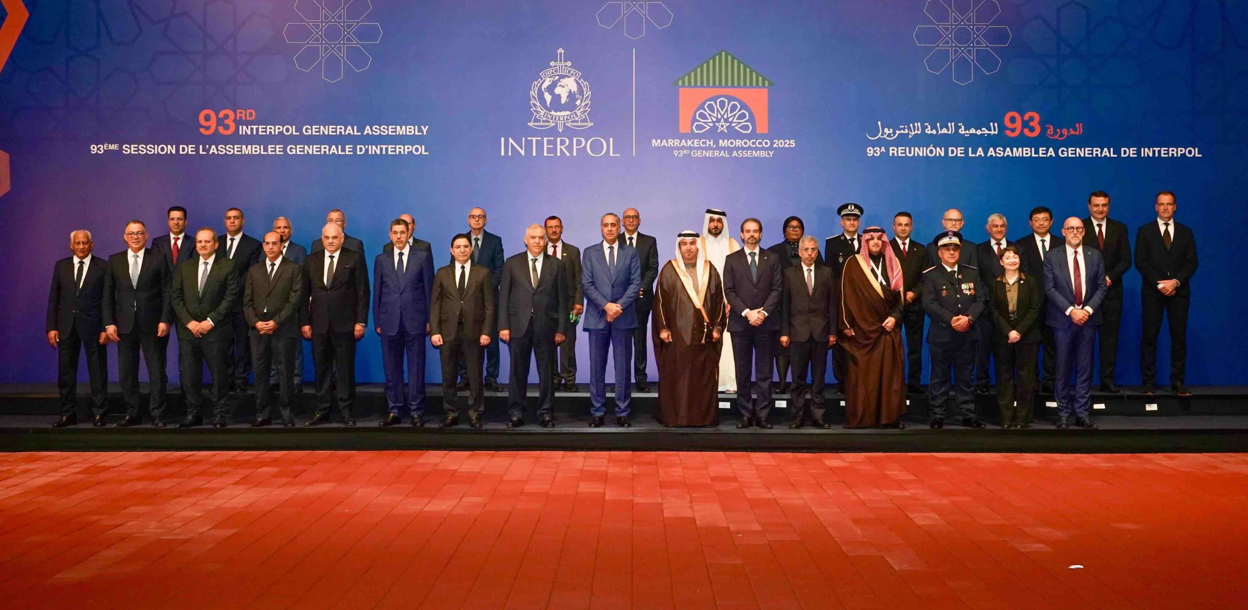 Maroc Marrakech assemblée générale Interpol
