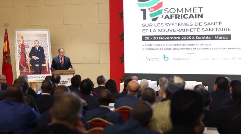 Sommet africain santé Maroc Dakhla
